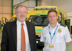 Local MP Visits New Hub 1