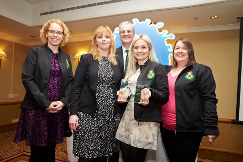 LtoR Melanie Wright Teresa Chinn MBE Daniel Mortimer Emily Dunn Rebecca Long 250315
