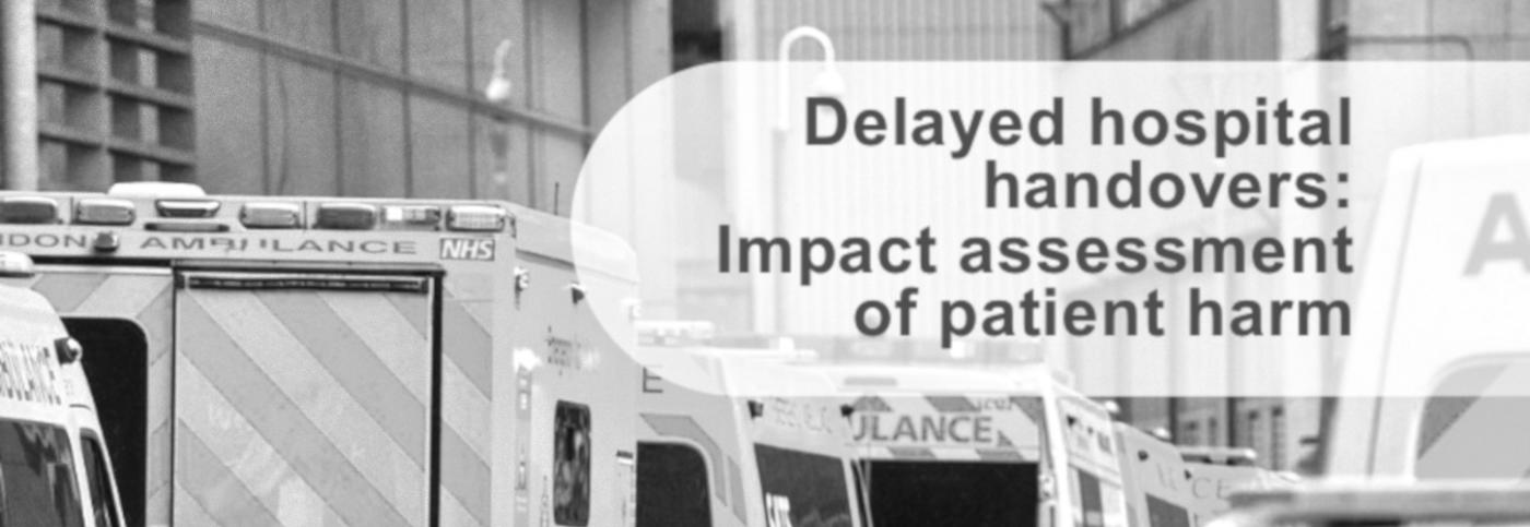 Delayed hospital handovers report logo