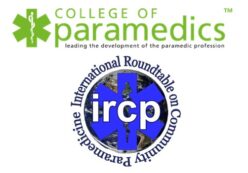 College of Paramedics and IRCP logo