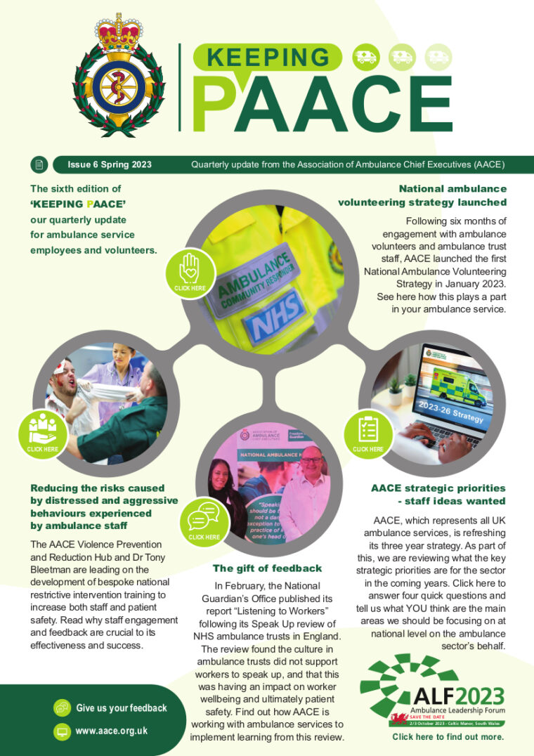 KEEPING P'AACE ISSUE 6 SPRING 2023 V2 Front cover