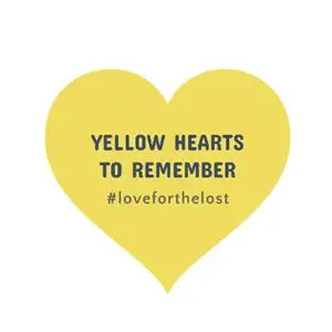 Yellow Hearts To Remember logo